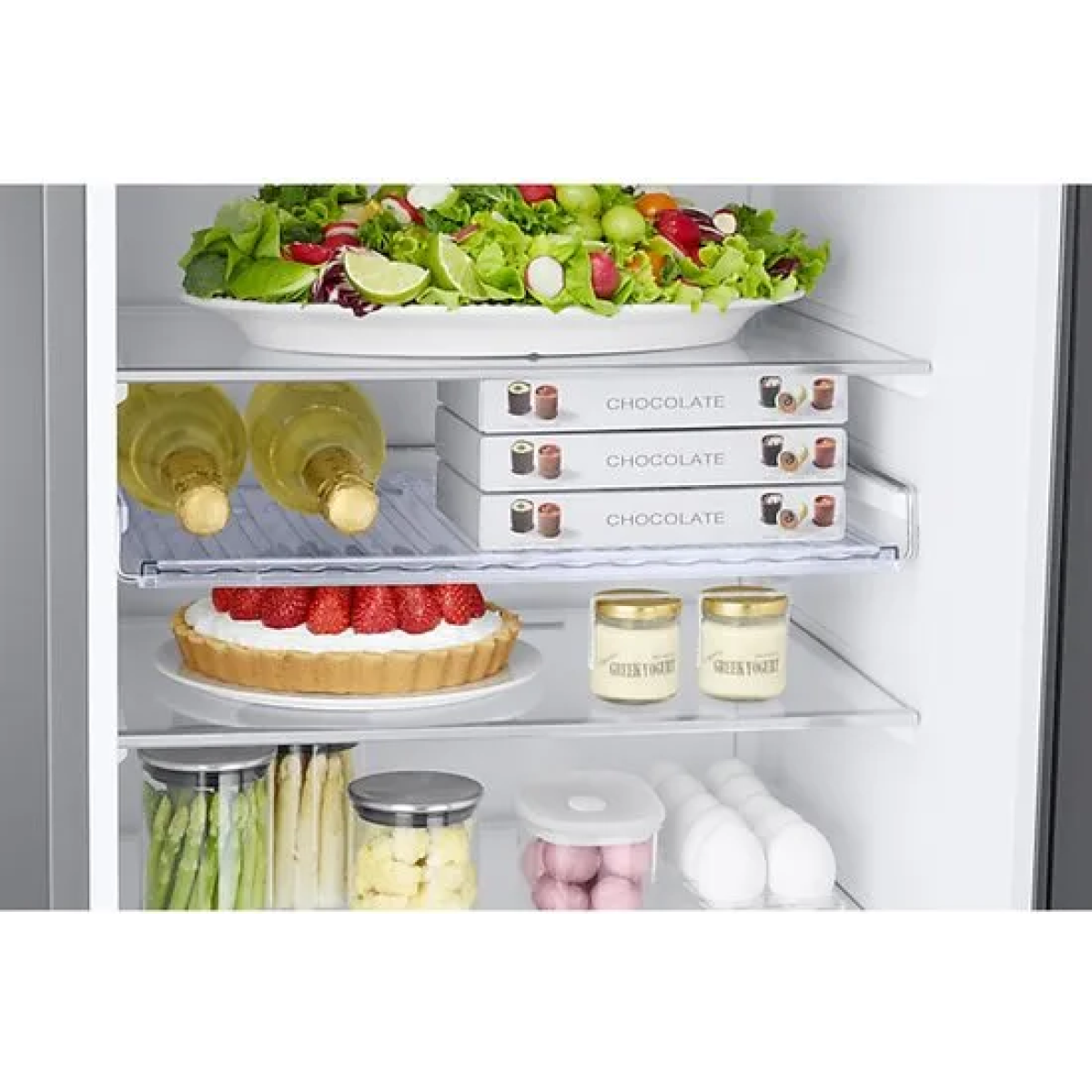 samsung rb38c605cb1/ef koel-vierscolbinatie 390 l c zwart l wifi