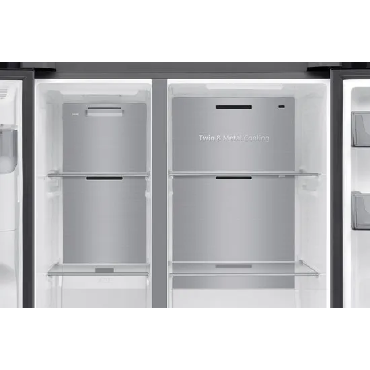 samsung rs70f66kbtef - 7-serie - amerikaanse koelkast - (634l) - zilver (mat) - wifi