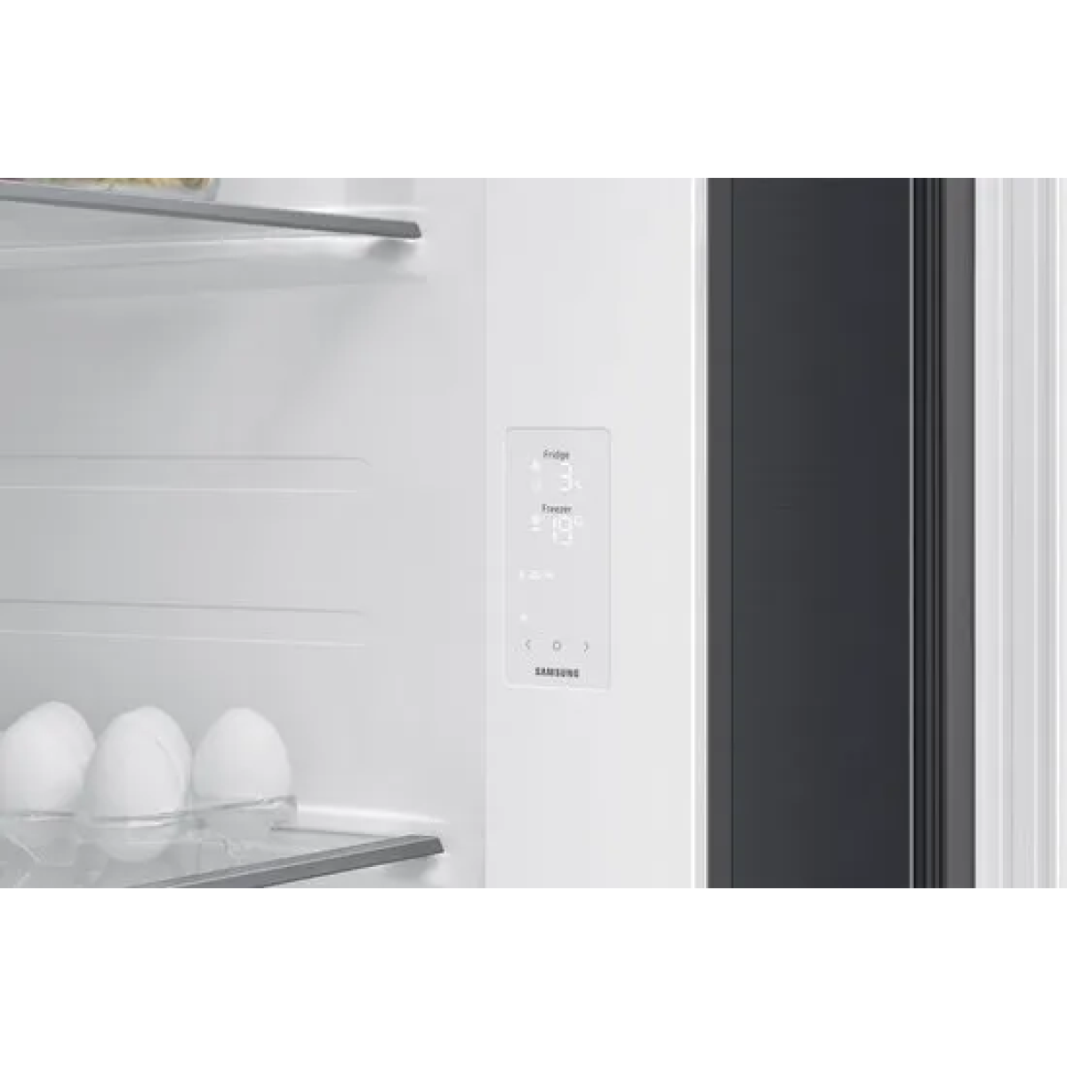 samsung rs70f66kcfef - amerikaanse koelkast - 7 serie - zwart inox - wifi