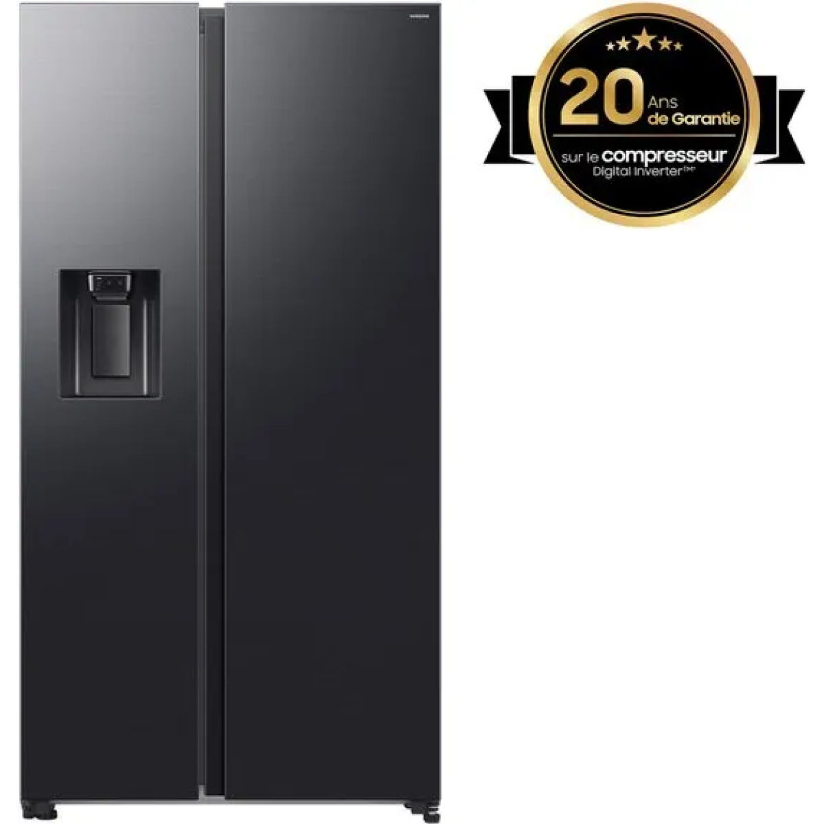 samsung rs70f66kcfef - amerikaanse koelkast - 7 serie - zwart inox - wifi