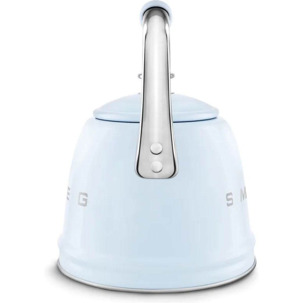 smeg wkf01pb - fluitketel - pastelblauw - 2.3 liter