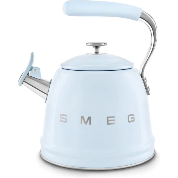 SMEG WKF01PB - Fluitketel - Pastelblauw - 2.3 liter