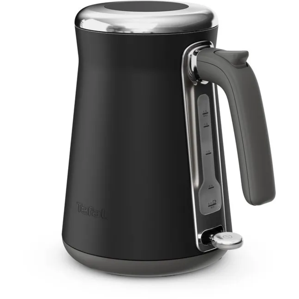 tefal collection ki6668 - waterkoker - 1,7l - stijlvol retro design - 1-kopsindicator - automatische uitschakeling - 2400w - zwart