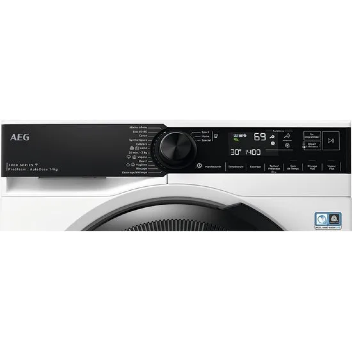 aeg series 7000 lfr73h149q wasmachine voorbelading 9 kg 1400 rpm wit