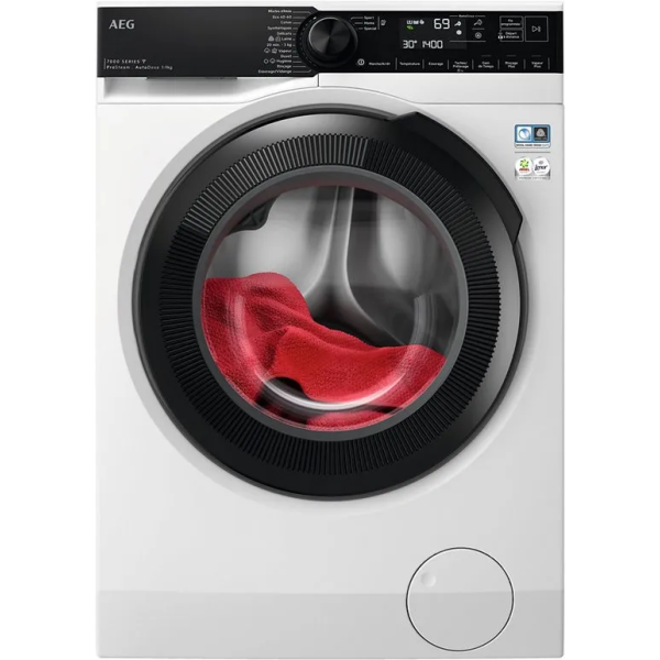 AEG Series 7000 LFR73H149Q wasmachine Voorbelading 9 kg 1400 RPM Wit
