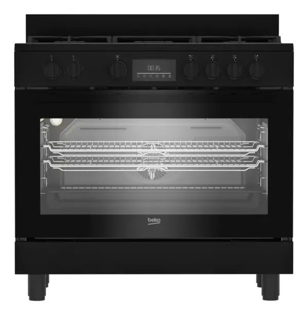 Beko BGM 11226 EB Kookplaat A+ Electrisch Gaskookplaat Zwart