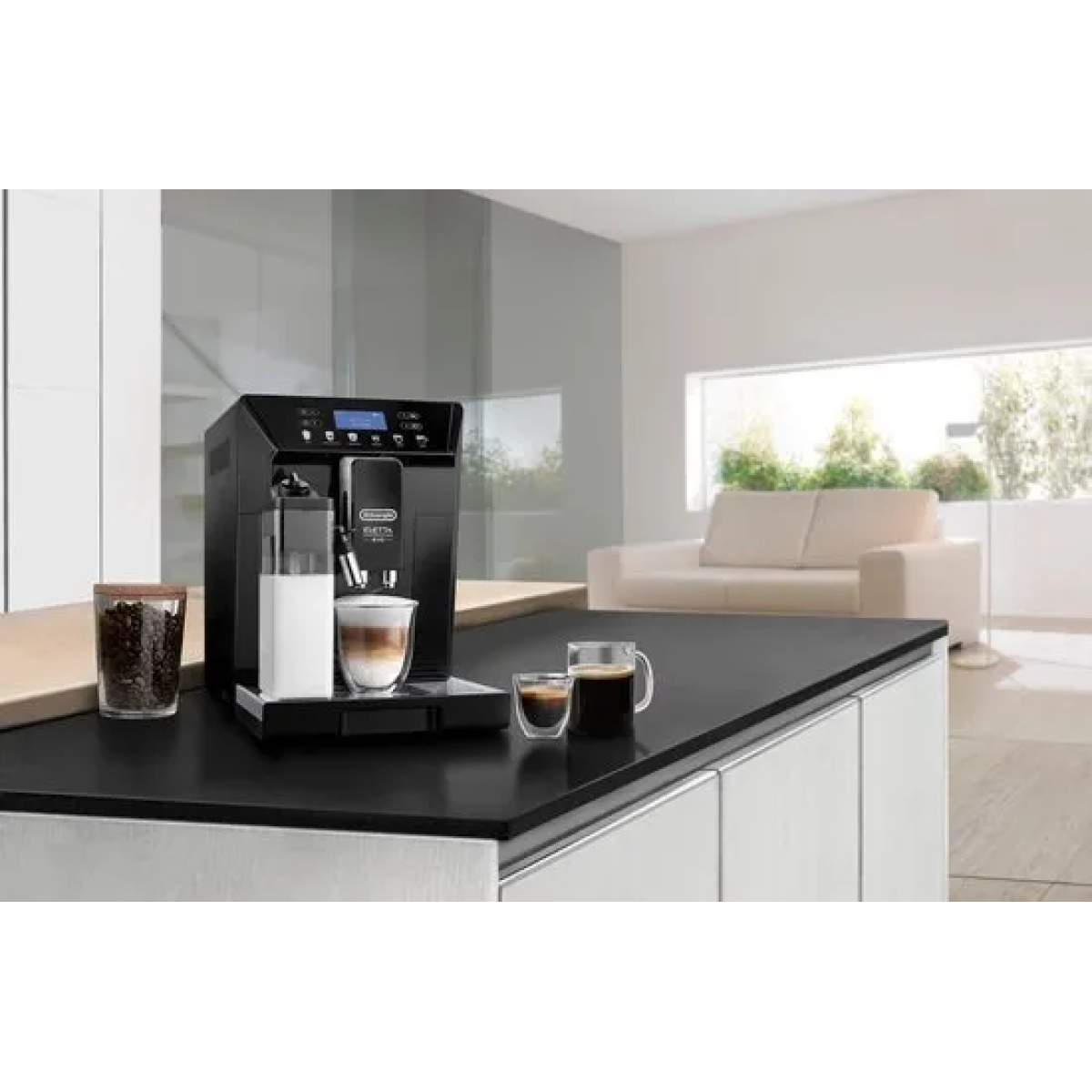 delonghi ecam46.860.b - volautomatische espressomachine - zwart