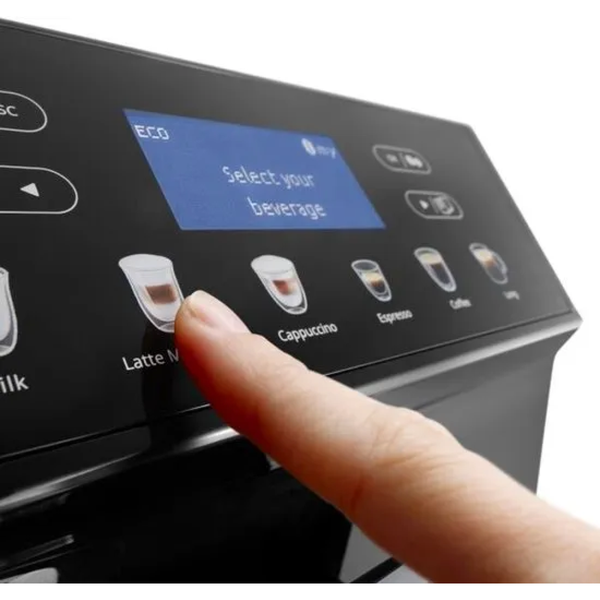 delonghi ecam46.860.b - volautomatische espressomachine - zwart