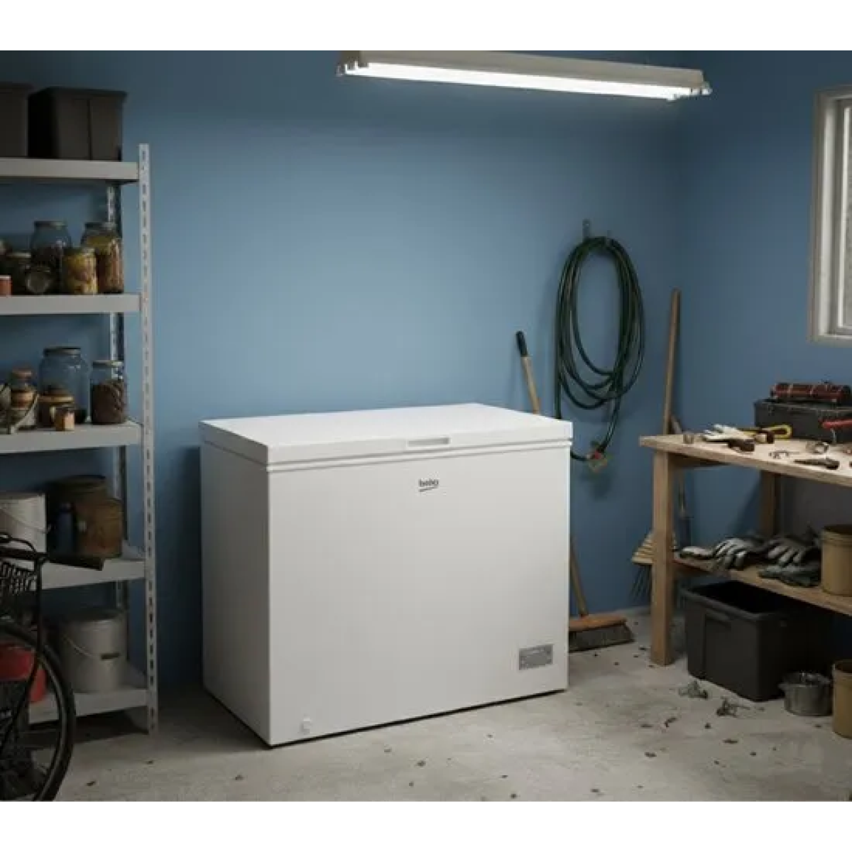 beko cf200ewn – vrieskist – 200 l capaciteit