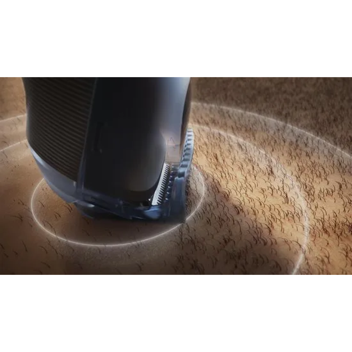 philips series 7000 baardtrimmer mannen - 4 trimkammen - dockingstation- waterproof - haaropvangsysteem - opbergetui - snel laden - zwart - bt7665/15