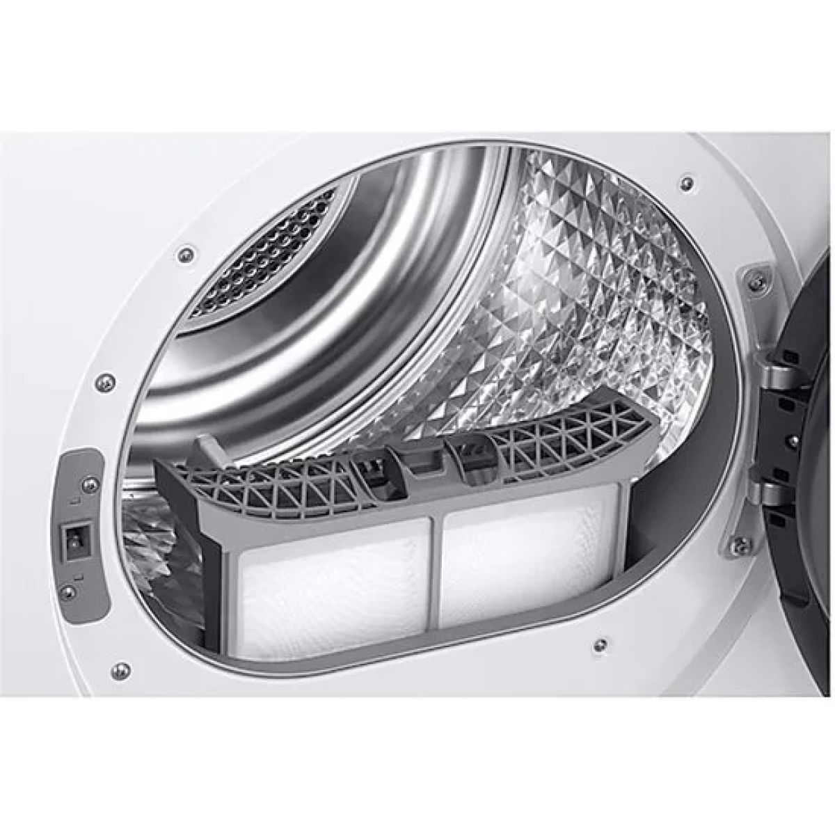 samsung dv90dg6845lku3 warmtepompdroger 9 kg ai dry