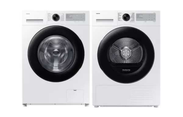 Samsung Was- & Droogcombinatie 10kg WW1UFG5U34AH + 9kg DV9UDG52A0AH Combideal
