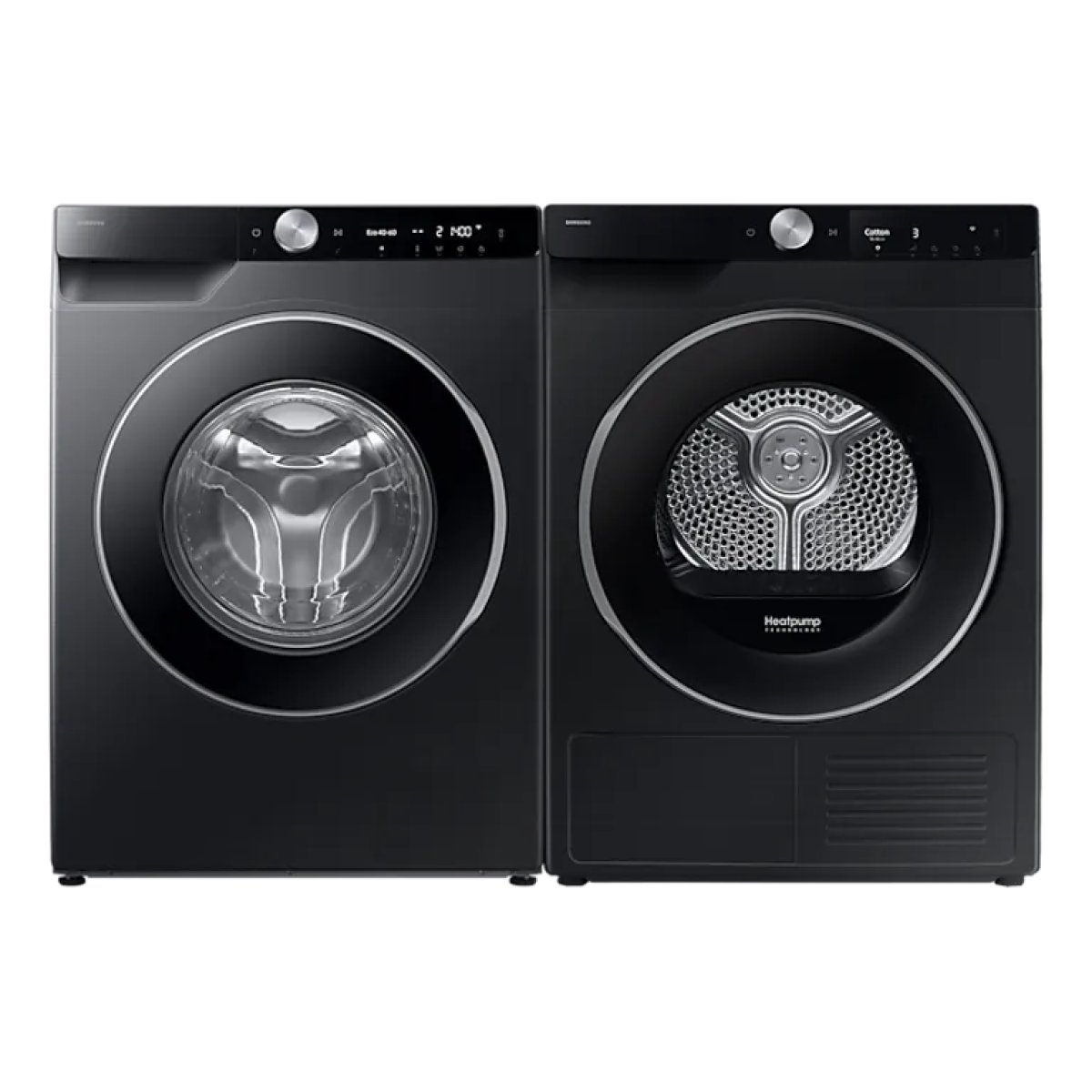 samsung ww90dg6u85lb wasmachine + dv90dg6845lbu3 6000 serie – wasdroger - combideal - afbeelding 1