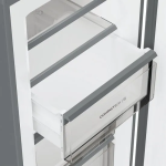 Haier H4F226SEH1 Vrieskast – 226 Liter – No Frost – 6 Vrieslades – RVS Look – Energiezuinig