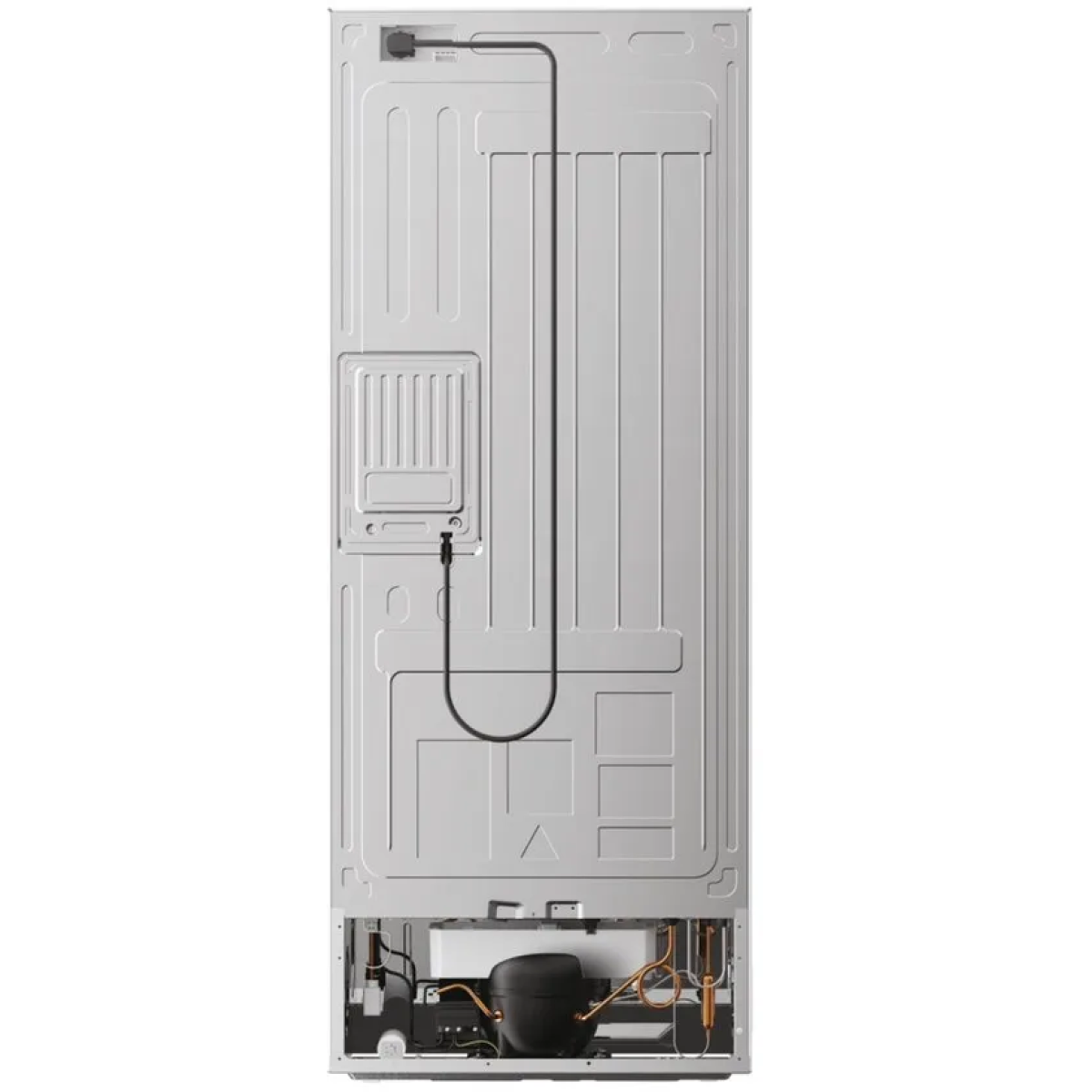 haier h4f226seh1 vrieskast – 226 liter – no frost – 6 vrieslades – rvs look – energiezuinig