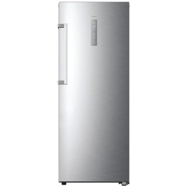 haier h4f226seh1 vrieskast – 226 liter – no frost – 6 vrieslades – rvs look – energiezuinig