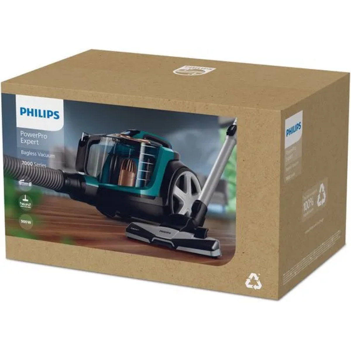 philips powerpro expert fc9744/09 - stofzuiger zonder zak