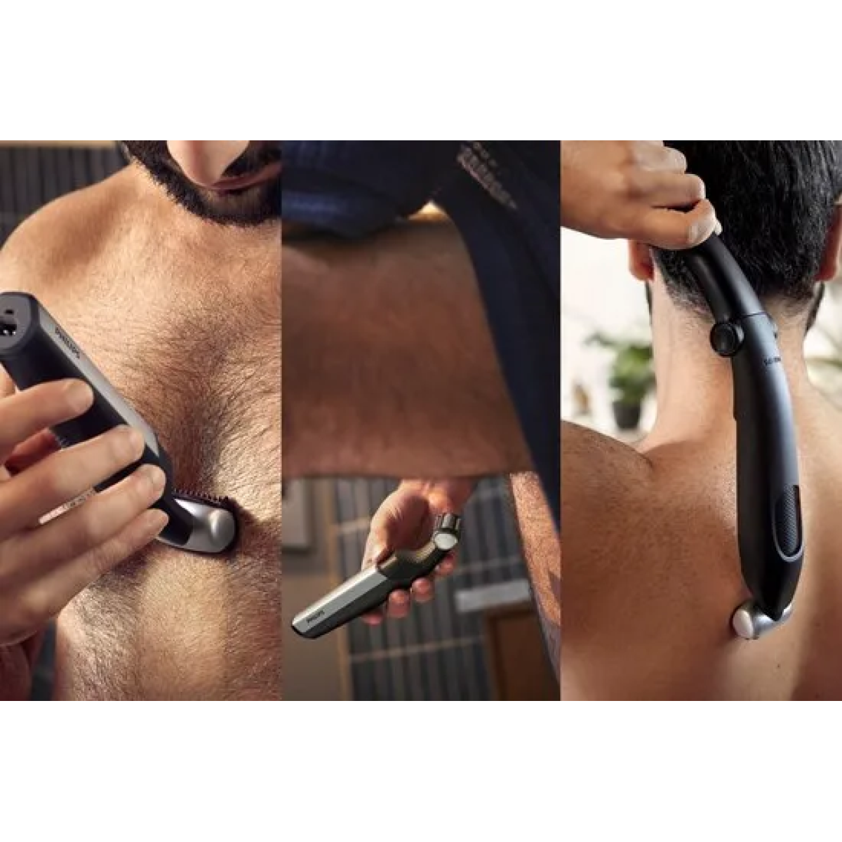 philips series 5000 bg5021/16 - bodygroomer voor mannen - zilver