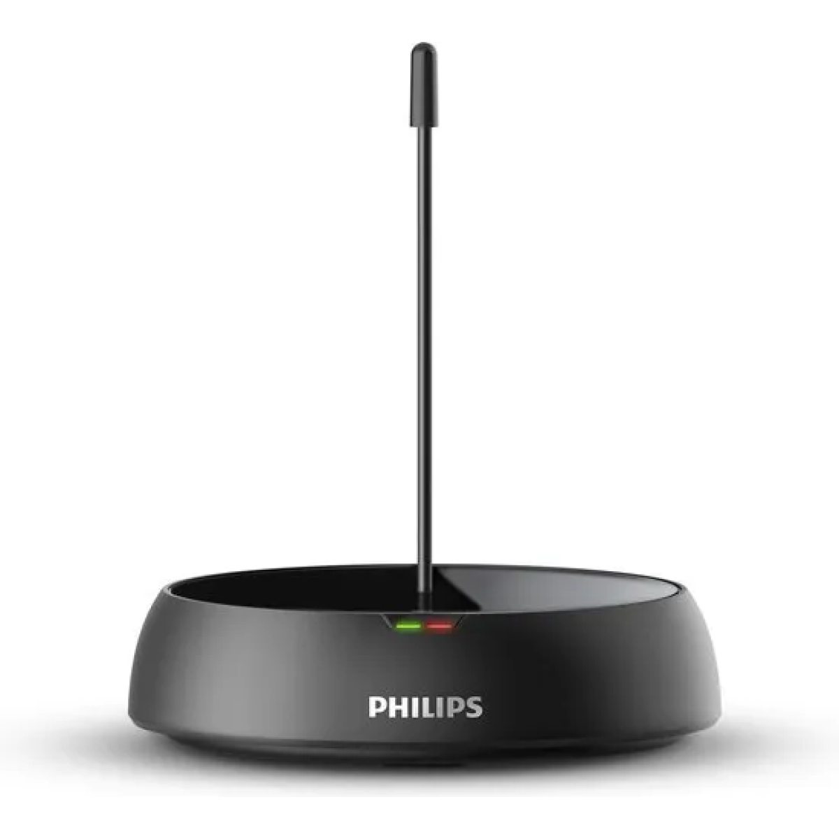 philips shc5200/10 hifi tv hoofdtelefoon draadloos over-ear (32-mm-luidspreker, draadloze fm-transmissie, zelfinstellende binnenhoofdband, lichtgewicht ontwerp, oplaadbaar), zwart