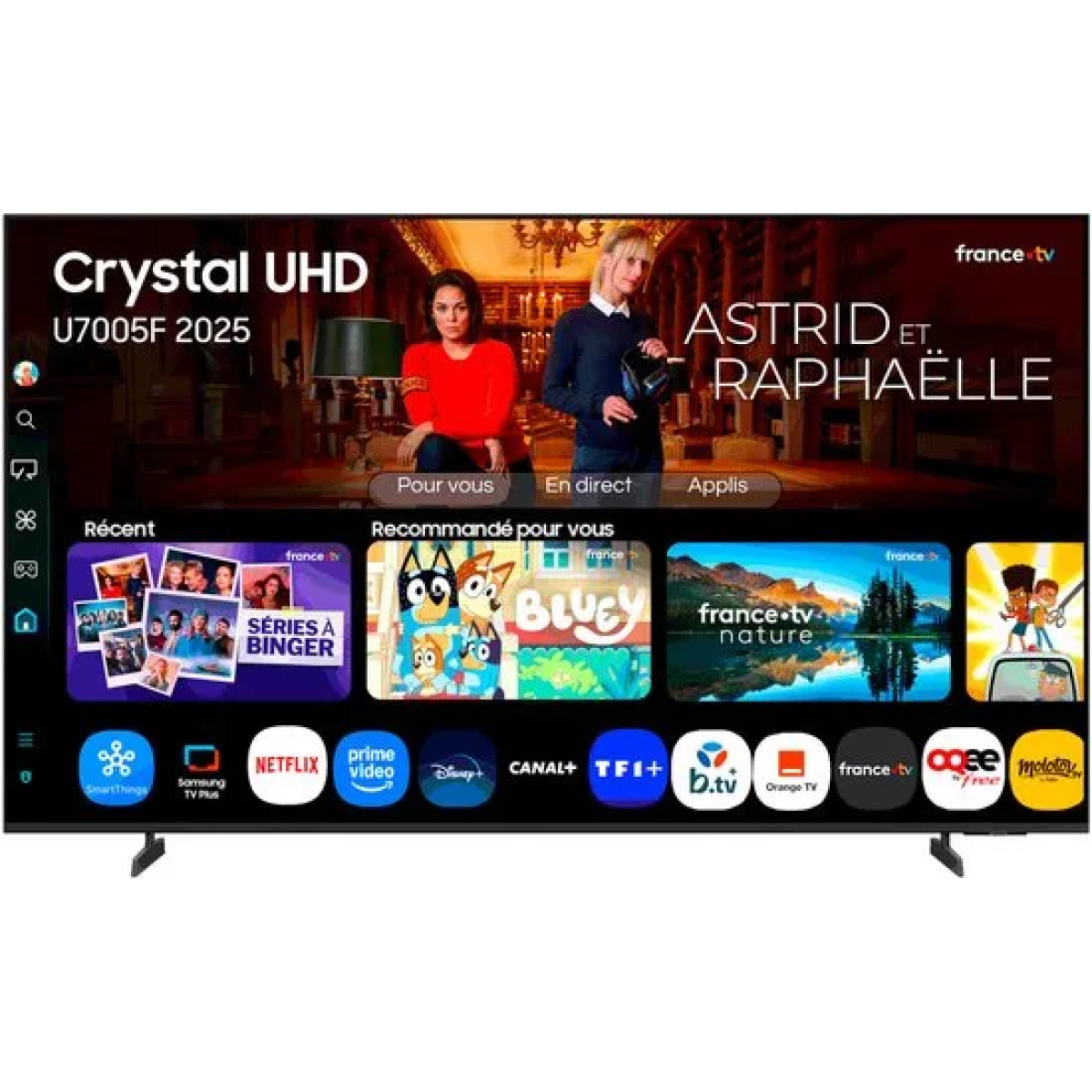 smart tv samsung tu75u7005fkx 75 75" 4k ultra hd led hdr