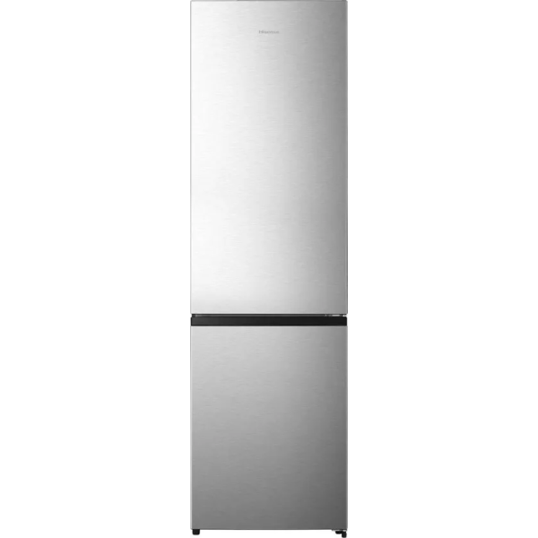 hisense rb440n4aca, koelkast met a energielabel - koel-vriescombinatie - no frost - rvs - multi-air flow - fast freeze - 35db (a) -inverter compressor - 336 liter