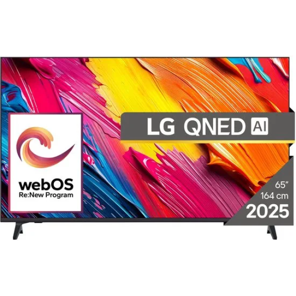 lg qned ai 65qned70a6a tv 165,1 cm (65") 4k ultra hd smart tv wifi zwart