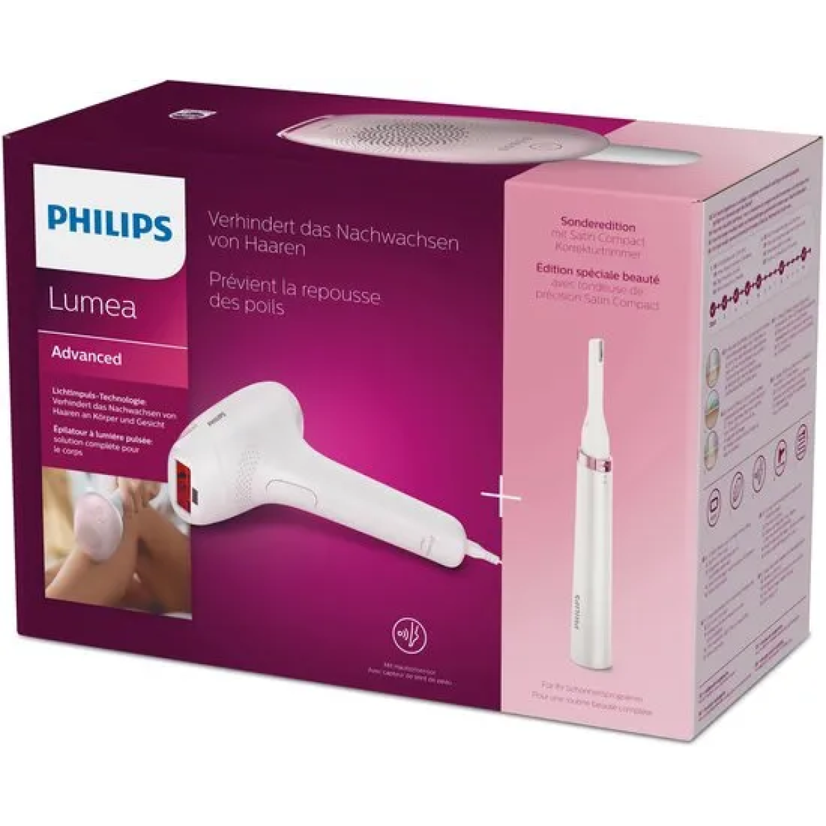 philips lumea advanced bri920/00 - ipl ontharingsapparaat