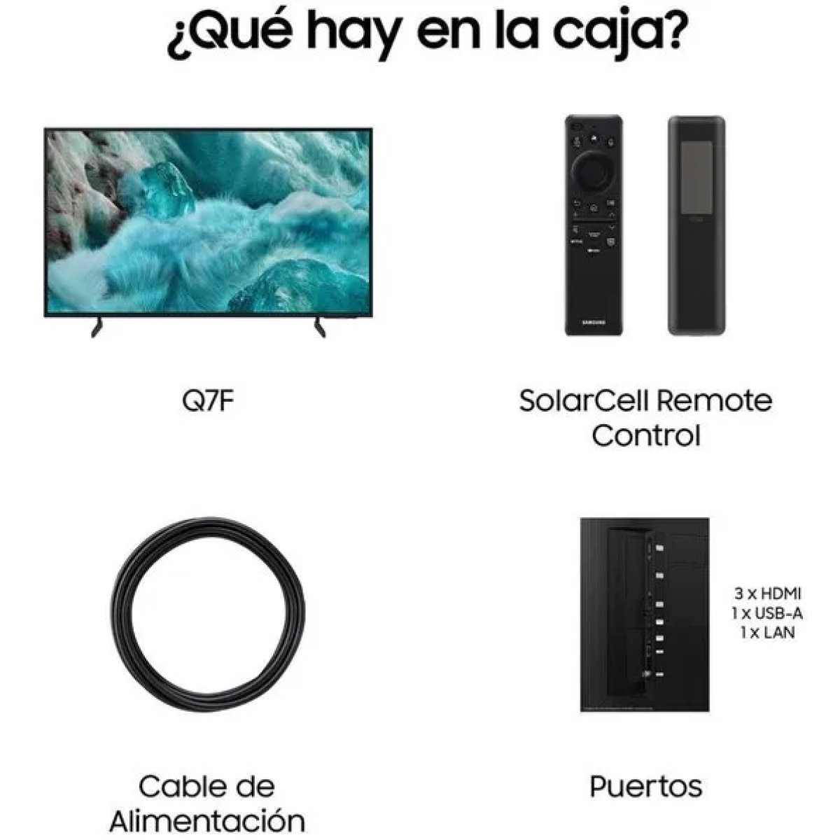 smart tv samsung tq55q7f4auxxc 55" 4k ultra hd hdr qled