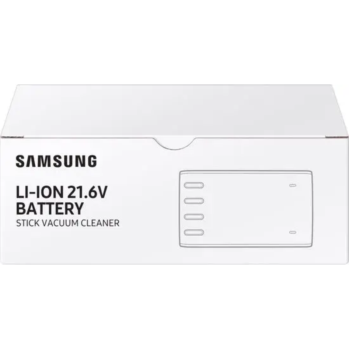 batterij vca-sbta60/vt - geschikt voor de samsung steelstofzuiger