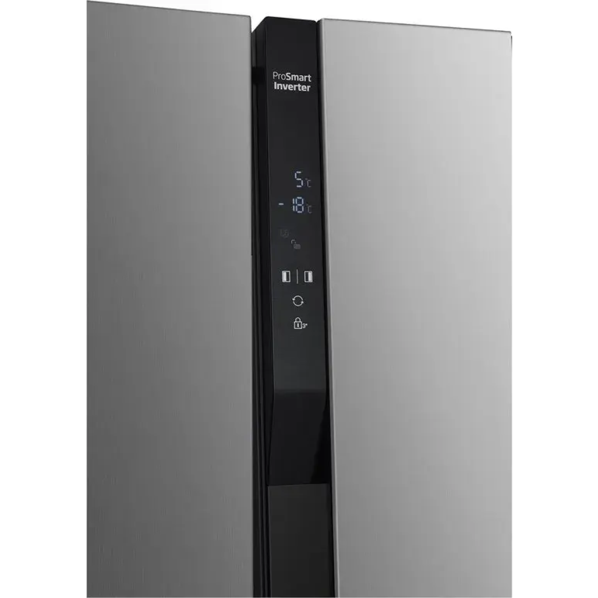 beko gno5324xpn, vrijstaand, amerikaanse deur, roestvrijstaal, 2 deur(en)