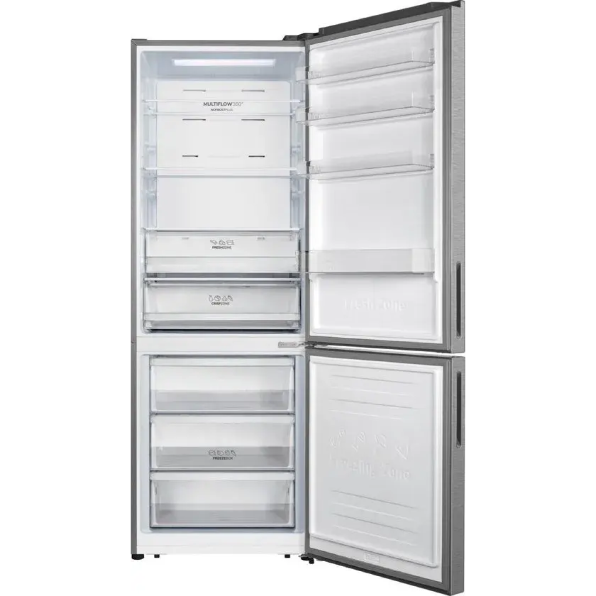 gorenje nrk720caxl4 vrijstaand 495 l roestvrijstaal