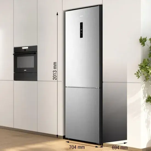 Gorenje NRK720CAXL4 Vrijstaand 495 l Roestvrijstaal
