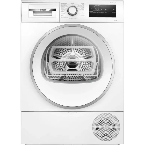 8 kg, 119kwh/100, 3:25h, 62db, easy clean filter, auto dry, wit