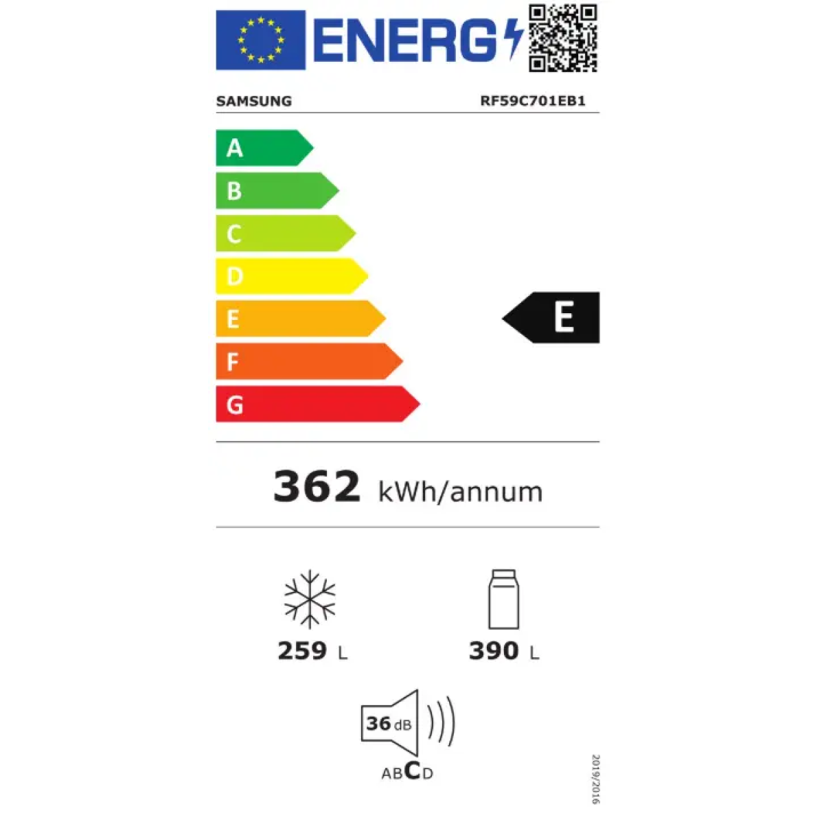 samsung rf59c701eb1, vrijstaand, frans deur, zwart, touch, led, binnenin - afbeelding 3