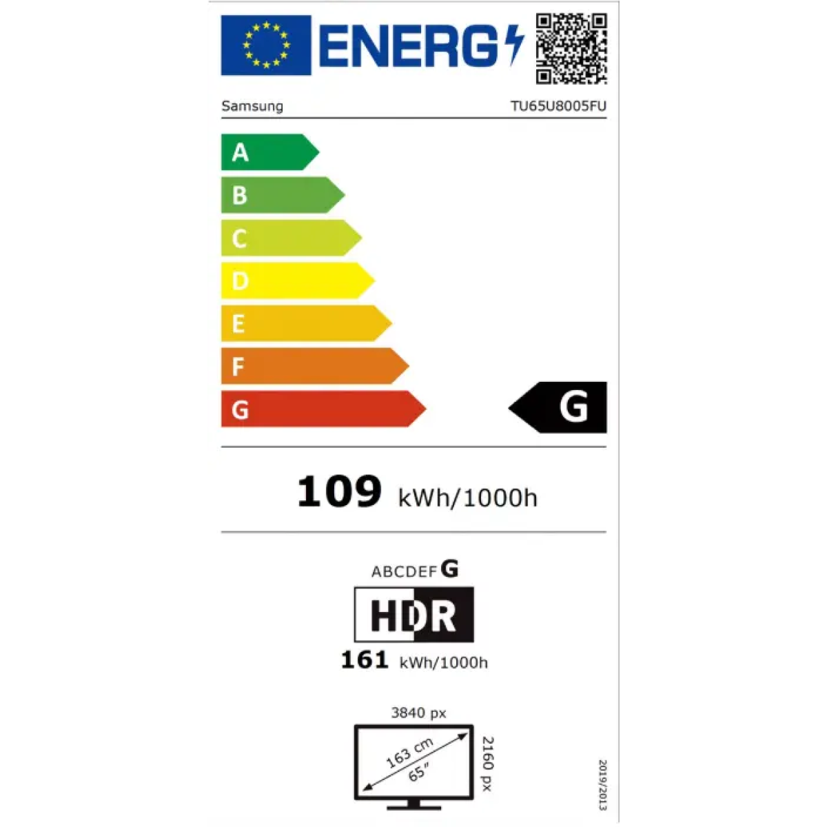 samsung tu65u8005fu 165,1 cm (65") 4k ultra hd smart tv wifi zwart - afbeelding 8