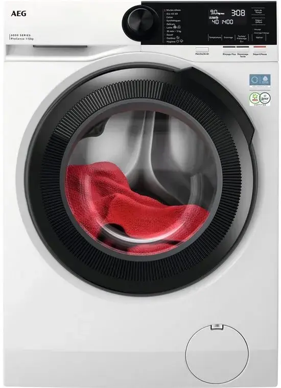 AEG LFR62E114S Wasmachine – 10 kg - Franse scherm - 6000 Serie - ProSense®‑technologie – Energieklasse A aeg lfr62e114s wasmachine – 10 kg - franse scherm - 6000 serie - prosense®‑technologie – energieklasse a