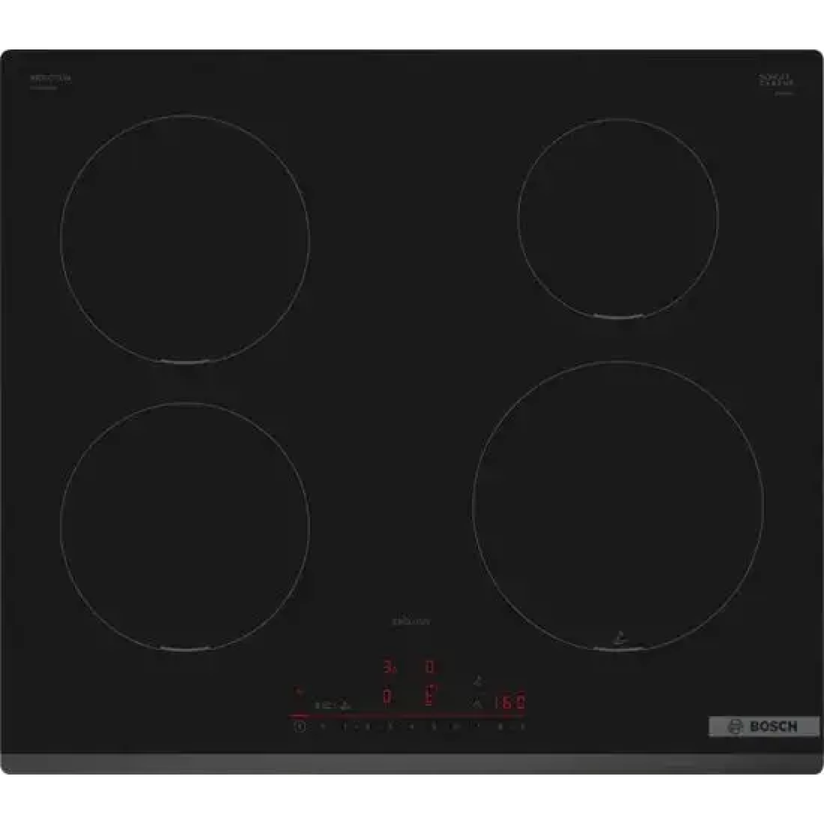 bosch pie631hc1m kookplaat zwart ingebouwd 60 cm inductiekookplaat zones 4 zone(s)