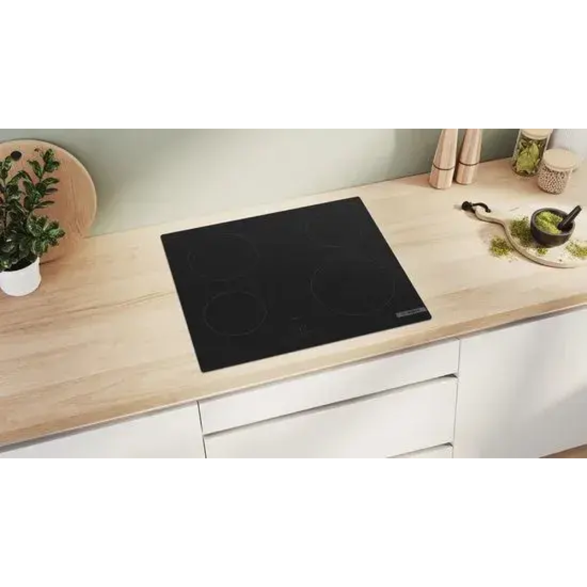 bosch serie 4 pke611ba2m kookplaat zwart ingebouwd 60 cm keramisch 4 zone(s)