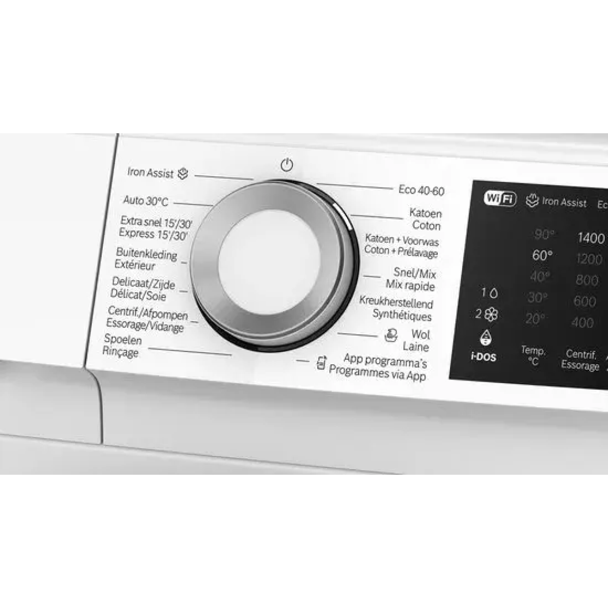 bosch serie 6 wgj244a9fg wasmachine voorlader 9 kg 1400 rpm wit