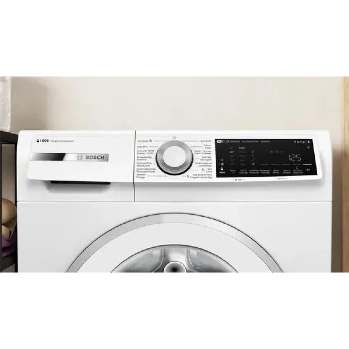 bosch serie 6 wgj244a9fg wasmachine voorlader 9 kg 1400 rpm wit