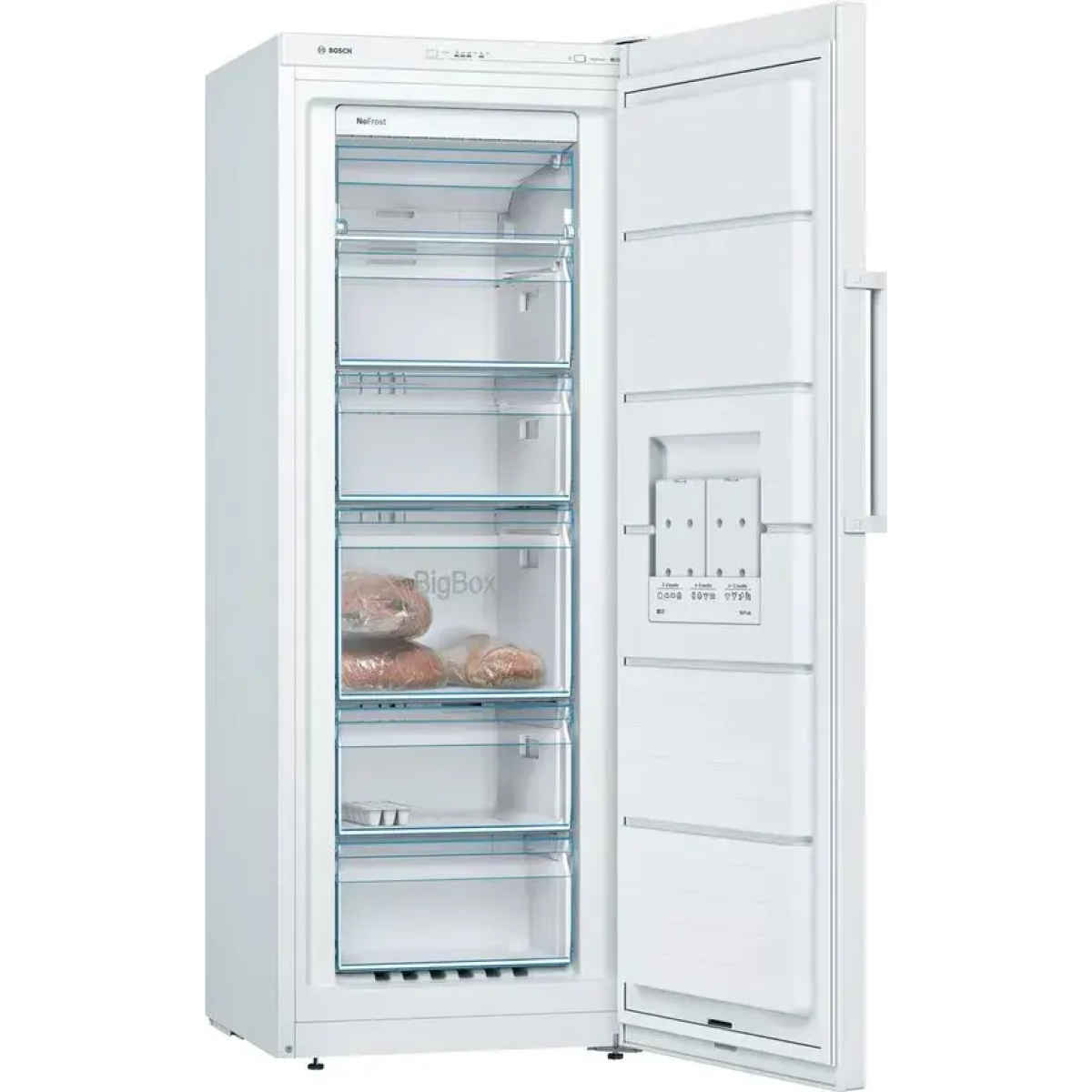 bosch serie gsn29vwev | serie 4 | vrijstaande vriezer | wit