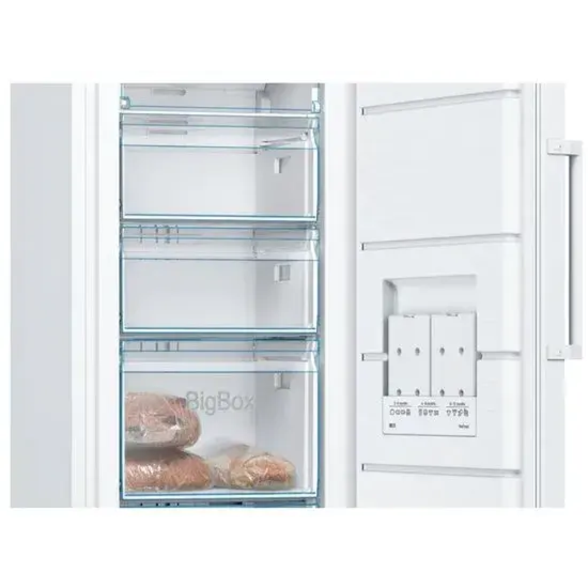 bosch serie gsn29vwev | serie 4 | vrijstaande vriezer | wit