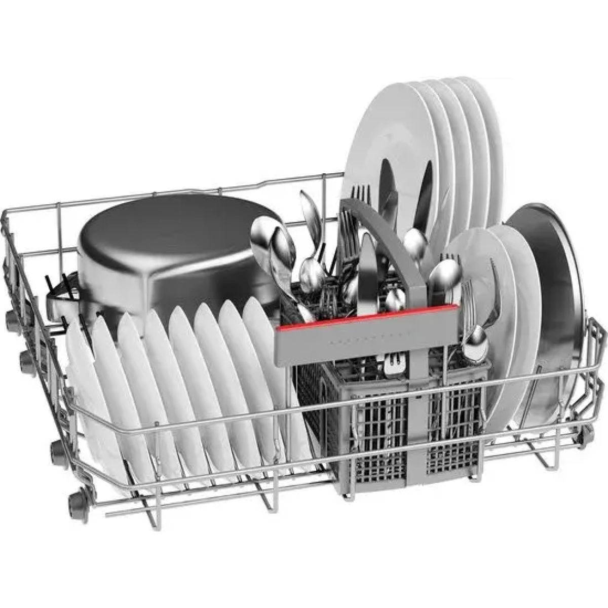 bosch sms4htw00e - serie 4 - vaatwasser - vrijstaande vaatwasser - 60 cm - stil - wit - home connect