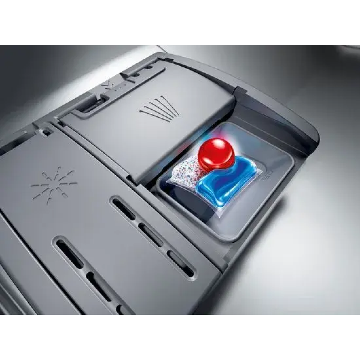 bosch sms4htw00e - serie 4 - vaatwasser - vrijstaande vaatwasser - 60 cm - stil - wit - home connect