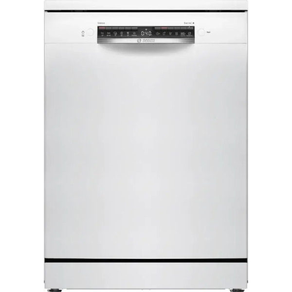 Bosch SMS4HTW00E - Serie 4 - Vaatwasser - Vrijstaande vaatwasser - 60 cm - Stil - Wit - Home connect