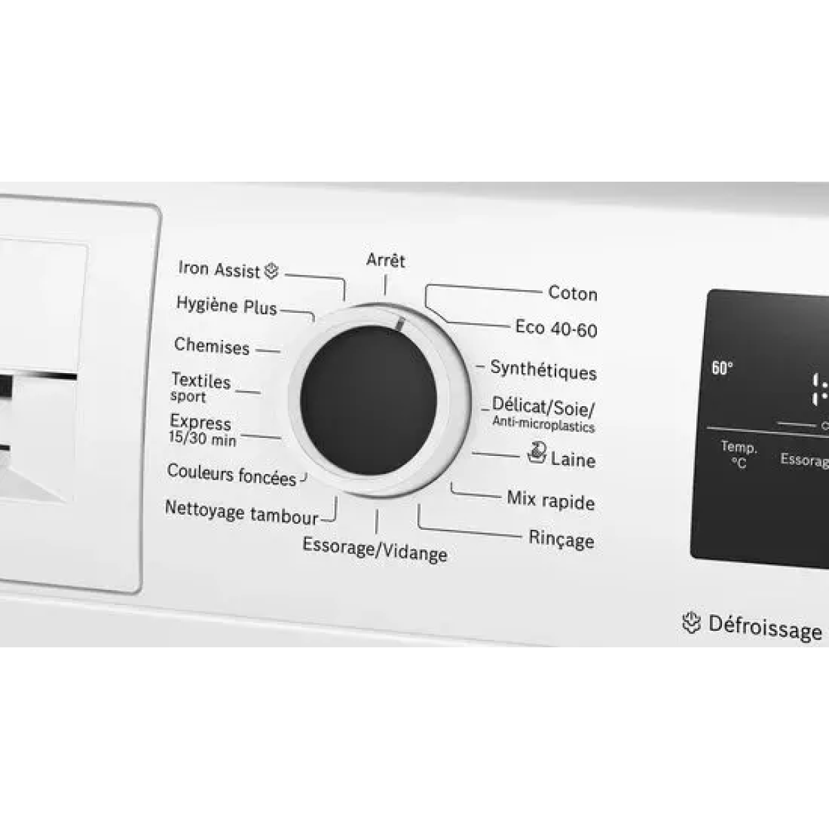 bosch wan2823pfr wasmachine 9 kg a franse display