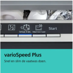 SIEMENS SN23EW03LE IQ300 Vrijstaand Vaatwasser 60cm Wit - Afbeelding 11