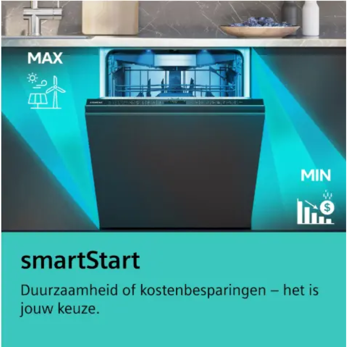 siemens sn23ew03le iq300 vrijstaand vaatwasser 60cm wit - afbeelding 9