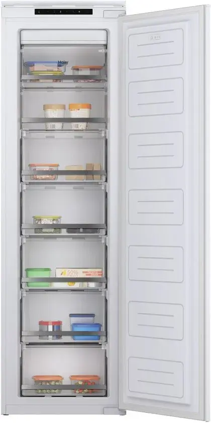 Haier HATO 174 DE No frost Inbouwvriezer 178 cm sleepdeur systeem - E-200L haier hato 174 de no frost inbouwvriezer 178 cm sleepdeur systeem - e-200l