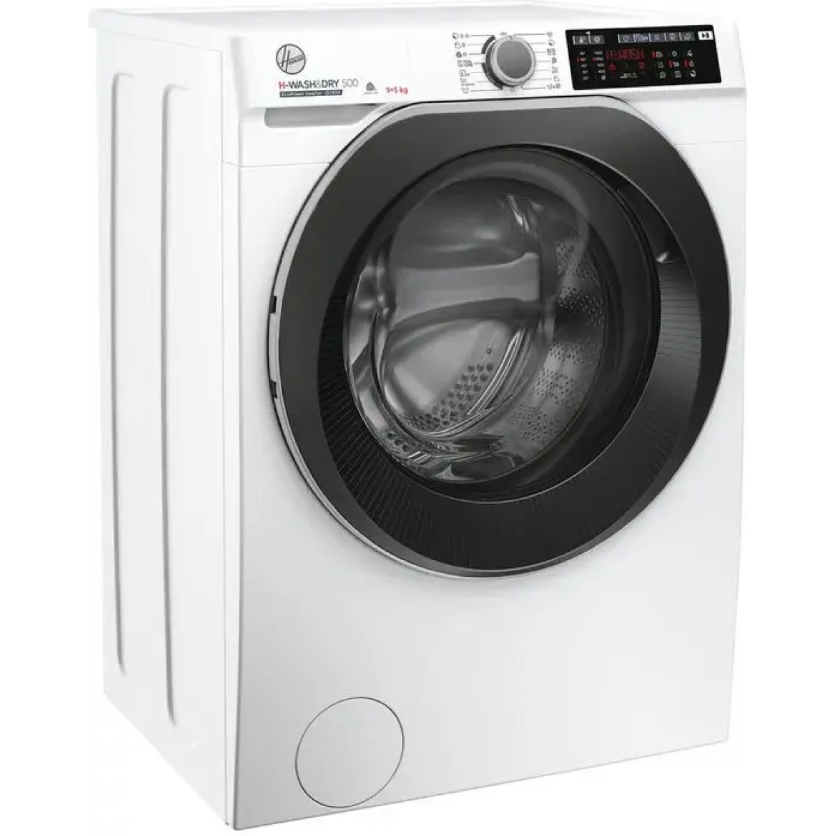 hoover hd 495ambs/1-s wasmachine – 9 kg – 1400 rpm – energieklasse a – stoomfunctie – wifi & app bediening